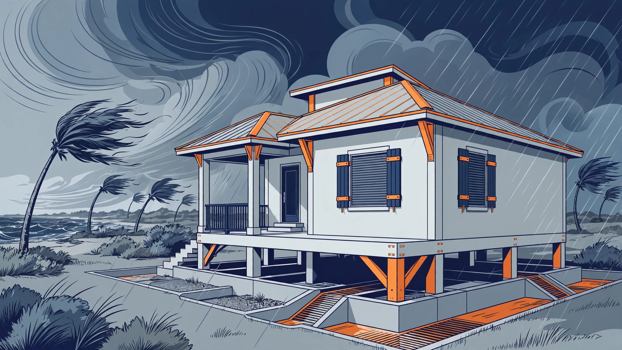Virtual Modelling Design Hurricane Wind Ratings for Florida Homes