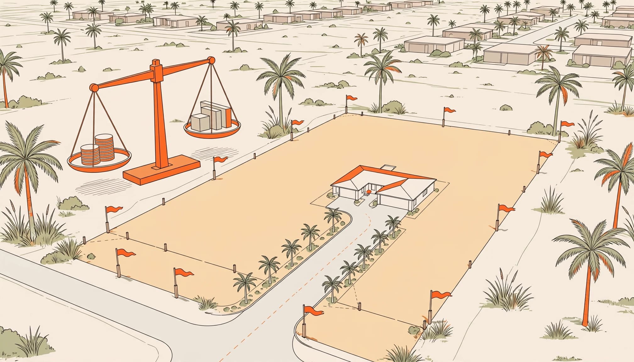 Florida impact fees are part of assessing a house site and its land budget.
